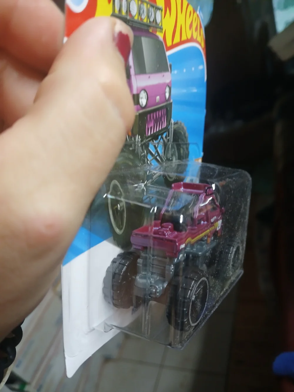 purple Hot Wheels Mazda Autozam monster truck is part of the 2026 HW Dirt series